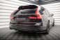 Preview: Maxton Heck Ansatz Flaps Diffusor für Volvo V90 Mk2 schwarz Hochglanz VO-V90-2-RSD2-G