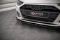 Preview: Maxton Front Ansatz V.2 für Audi A4 B9 Facelift schwarz Hochglanz AU-A4-B9F-FD2-G