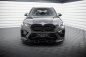 Preview: Maxton Front Ansatz V.1 BMW X5 M F95 Facelift schwarz Hochglanz BM-X5M-F95F-FD1-G