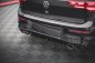 Preview: Maxton Mittlerer Diffusor Heck Ansatz für Volkswagen Golf R Mk8 schwarz Hochglanz VW-GO-8-R-RD1-G