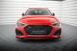 Preview: Maxton Front Ansatz V.1 Audi RS4 B9 Facelift schwarz Hochglanz AU-RS4-B9F-FD1-G