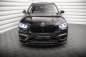 Preview: Maxton Front Ansatz für BMW X3 G01 schwarz Hochglanz BM-X3-01-FD1G+FD1R-G