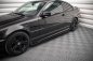 Preview: Maxton Seitenschweller Ansatz für V.2 für BMW 3er Coupe M-Paket E46 schwarz Hochglanz BM-3-46-C-MPACK-SD2-G