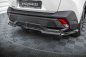 Preview: Maxton Mittlerer Cup Diffusor Heck Ansatz Peugeot 408 Mk1 schwarz Hochglanz PE-408-1-RD1G+RD2-G