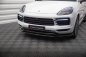 Preview: Maxton Front Ansatz Porsche Cayenne Coupe Mk3 schwarz Hochglanz PO-CAY-3-C-FD1G+FD1R-G