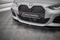 Preview: Maxton Front Ansatz V.1 für BMW 4er / i4 Gran Coupe M-Paket G26 schwarz Hochglanz BM-4-G26-MPACK-GC-FD1-G