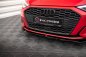 Preview: Maxton Front Ansatz V.2 für Audi A3 8Y schwarz Hochglanz AU-A3-8Y-FD2-G