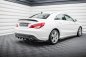 Preview: Maxton Mittlerer Cup Diffusor Heck Ansatz Mercedes-Benz CLA C117 Facelift schwarz Hochglanz ME-CLA-117F-RD1G+RD2-G