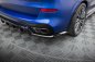 Preview: Maxton Mittlerer Cup Diffusor Heck Ansatz V.1 BMW X5 M-Paket G05 Facelift schwarz Hochglanz BM-X5-05F-MPACK-RD1G+RD3-G