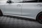 Preview: Maxton Seitenschweller Ansatz für BMW 3er M340i / M-Paket G20 / G20 Facelift schwarz Hochglanz BM-3-G20F-MPACK-SD1-G