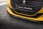 Preview: Maxton Front Ansatz V.1 für Peugeot 208 GT Mk2 schwarz Hochglanz PE-208-2-GT-FD1-G