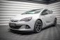 Preview: Maxton Street Pro Front Ansatz für +Flaps für V.1 + Flaps Opel Astra GTC OPC-Line J schwarz Hochglanz OPASJGTCOPCLINECNC-FD1BRB+FSF1-G