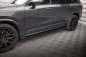 Preview: Maxton Seitenschweller Ansatz für Volvo XC90 R-Design Mk2 Facelift schwarz Hochglanz VO-XC90-2F-RDESIGN-SD1-G