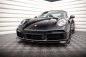 Preview: Maxton Front Ansatz für Porsche 911 Turbo S 992 schwarz Hochglanz PO-911-992-TURBO-S-FD1-G
