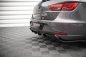Preview: Maxton Diffusor Heck Ansatz für Seat Leon FR Sportstourer Mk3 schwarz Hochglanz SE-LE-3-FR-ST-RS1-G