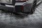 Preview: Maxton Heck Ansatz Flaps Diffusor V.1 für BMW M2 G87 schwarz Hochglanz BM-M2-G87-RSD1-G