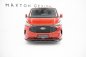 Preview: Maxton Front Ansatz V.1 Ford Transit Custom / Tourneo Custom Mk2 schwarz Hochglanz FO-TRC-2-FD1-G