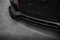 Preview: Maxton Street Pro Front Ansatz + Flaps Audi A7 RS7 Look C7 schwarz Hochglanz AUA7C7RS7LOOKCNC-FD1BRB+FSF1-G