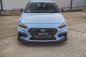 Preview: Maxton Racing Front Ansatz für passend +Flaps für Hyundai I30 N Mk3 Hatchback / Fastback schwarz Hochglanz HYI303NCNC-FD2B+FSF1-G