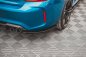 Preview: Maxton Heck Ansatz Flaps Diffusor V.3 für BMW M2 F87 schwarz Hochglanz BM-2-87-M-RSD3-G
