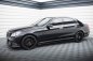 Preview: Maxton Seitenschweller Ansatz Mercedes-Benz E W212 Facelift schwarz Hochglanz ME-E-212F-SD1-G