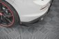 Preview: Maxton Racing Heck Ansatz Flaps Diffusor +Flaps für Volkswagen Golf 8 GTI schwarz Hochglanz VWGO8GTICNC-RSD1BRB+RSF1-G
