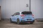 Preview: Maxton Mittlerer Diffusor Heck Ansatz DTM Look für Hyundai I30 N Mk3 Hatchback schwarz Hochglanz HY-I30-3-N-RD1G+RD2-G