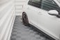Preview: Maxton Racing Seitenschweller Ansatz + Flaps Volkswagen Golf 8 GTI / GTI Clubsport schwarz Hochglanz VWGO8GTICNC-SD1B+SRF1-G