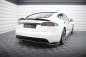Preview: Maxton Mittlerer Cup Diffusor Heck Ansatz V.1 Tesla Model S Plaid Mk1 Facelift schwarz Hochglanz TE-MODELS-1F2-PL-RD1G+RD3-G