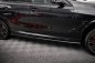 Preview: Maxton Seitenschweller Ansatz für BMW X6 M F96 / X6 M-Paket G06 schwarz Hochglanz BM-X6-F96-M-SD1-G