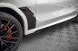 Preview: Maxton Seitenschweller Ansatz für BMW X6 M-Paket G06 schwarz Hochglanz BM-X6-06-MPACK-SD1-G
