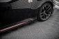 Preview: Maxton Seitenschweller Ansatz für V.2 für Nissan 370Z Nismo Facelift schwarz Hochglanz NI-370Z-NISMO-SD2-G