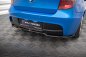 Preview: Maxton Mittlerer Cup Diffusor Heck Ansatz BMW 1er M-Paket E87 Facelift schwarz Hochglanz BM-1-87F-MPACK-RD1G+RD2-G