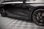 Preview: Maxton Street Pro Seitenschweller Ansatz für + Flaps Audi RS3 Sportback 8Y schwarz Hochglanz AURS38YCNC-SD1B+SRF1-G