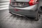 Preview: Maxton Heck Ansatz Flaps Diffusor für Peugeot 208 GTi Mk1 schwarz Hochglanz PE-208-1-GTI-RSD1-G