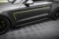 Preview: Maxton Street Pro Seitenschweller Ansatz + Flaps Ford Mustang GT Mk6 schwarz Hochglanz FOMU6GTCNC-SD1BRB+SF1-G