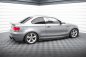 Preview: Maxton Seitenschweller Ansatz BMW 1er M-Paket E82 schwarz Hochglanz BM-1-82-MPACK-C-SD1-G