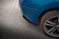 Preview: Maxton Heck Ansatz Flaps Diffusor für BMW X6 M F86 schwarz Hochglanz BM-X6-F86-M-RSD1-G