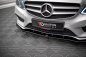 Preview: Maxton Front Ansatz V.1 für Mercedes-Benz E AMG-Line Limousine W212 Facelift schwarz Hochglanz ME-E-212F-AMGLINE-FD1-G