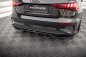 Preview: Maxton Mittlerer Diffusor Heck Ansatz DTM Look für Audi A3 S-Line Limousine 8Y schwarz Hochglanz AU-A3-8Y-SLINE-S-RD1G+RD2-G