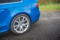 Preview: Maxton Heck Ansatz Flaps Diffusor für Audi S4 / A4 S-Line B8 Limousine schwarz Hochglanz AU-S4-B8-RSD1-G