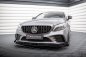 Preview: Maxton Street Pro Front Ansatz + Flaps Mercedes-AMG C43 Coupe / Cabrio C205 Facelift / A205 Facelift schwarz Hochglanz MEC205F43CCNC-FD1BRB+FSF1-G