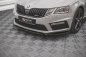 Preview: Maxton Front Ansatz V.3 für Skoda Octavia RS Mk3 Facelift schwarz Hochglanz SK-OC-3F-RS-FD3-G