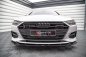 Preview: Maxton Front Ansatz V.1 für Audi A7 C8 schwarz Hochglanz AU-A7-C8-FD1-G