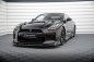 Preview: Maxton Front Ansatz V.1 Nissan GTR R35 Facelift schwarz Hochglanz NI-GTR-4F3-FD1-G