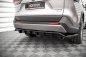 Preview: Maxton Mittlerer Diffusor Heck Ansatz DTM Look für Toyota RAV4 Mk5 schwarz Hochglanz TO-RAV4-5-RD1G+RD2-G