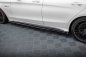 Preview: Maxton Seitenschweller Ansatz V.2 Mercedes-AMG C63 Limousine / Kombi W205 / S205 schwarz Hochglanz ME-C-205-63-SD1-G