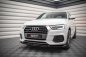 Preview: Maxton Front Ansatz V.2 für Audi Q3 8U Facelift schwarz Hochglanz AU-Q3-1F-SLINE-FD2G+FD2R-G
