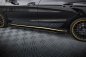 Preview: Maxton Side Flaps Mercedes-AMG CLA 45 C117 Facelift schwarz Hochglanz MECLA117AMGAEROCNC-SF1-G