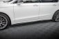 Preview: Maxton Seitenschweller Ansatz Ford Mondeo Sport Mk5 Facelift / Fusion Sport Mk2 Facelift schwarz Hochglanz FO-MO-5F-SPORT-SD1-G